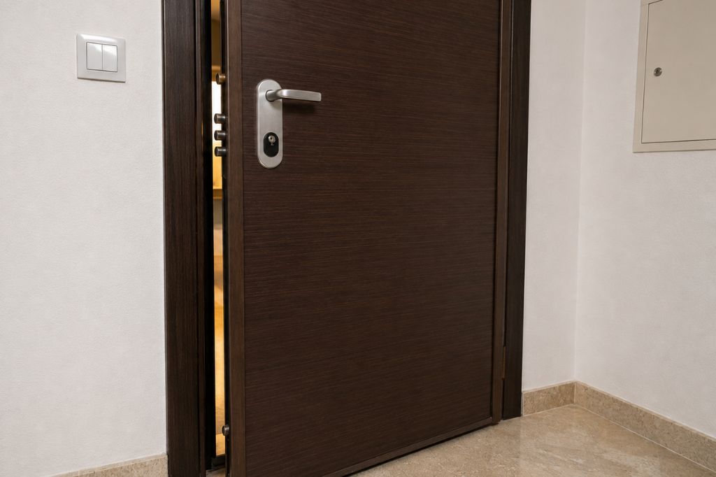 qué hacer si una puerta blindada no cierra bien